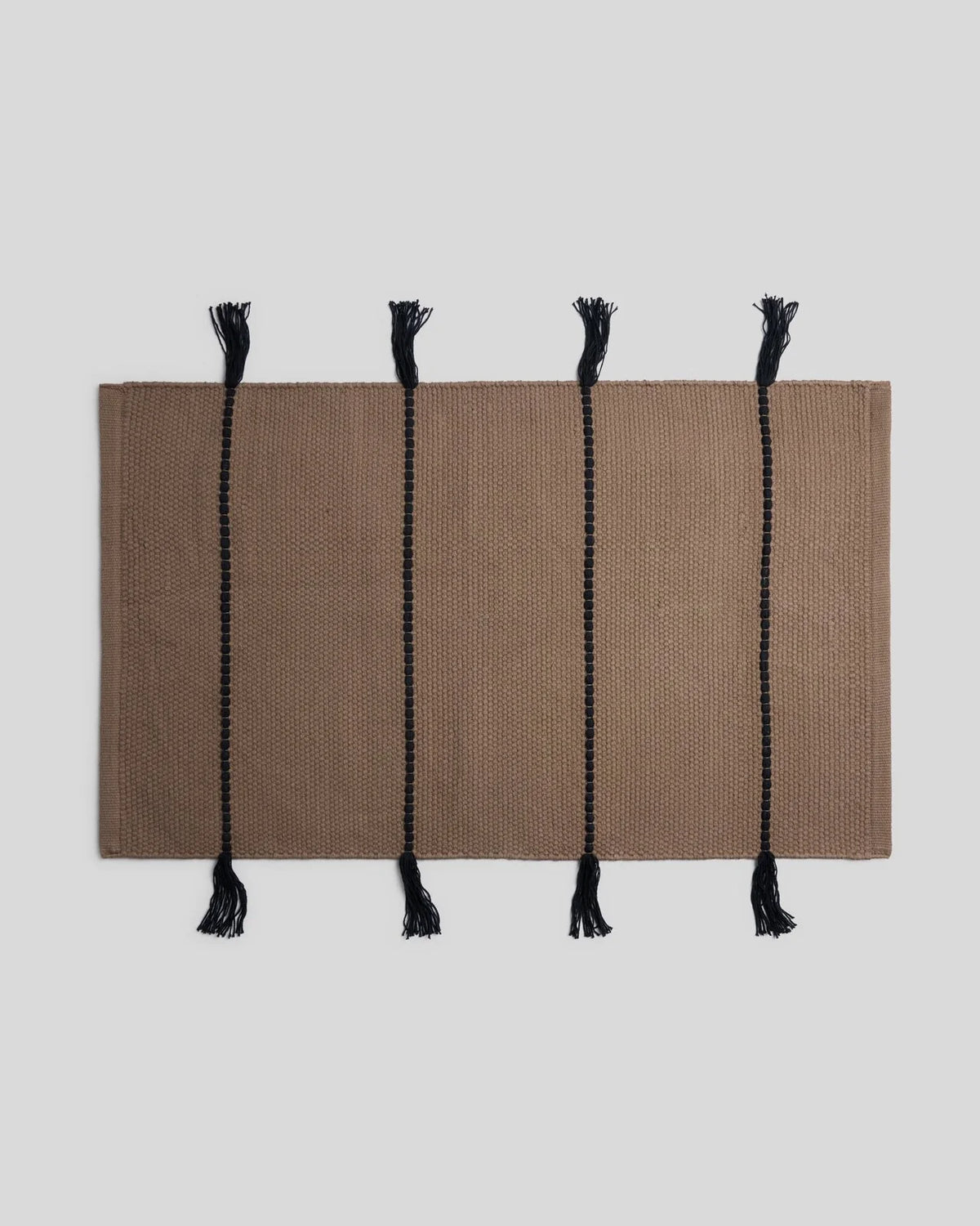 The Luxe™ Organic Tassel Bath Rug 4